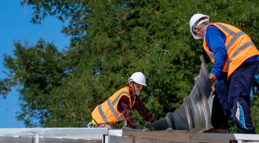 Professional new roof installation services in South China, ME
